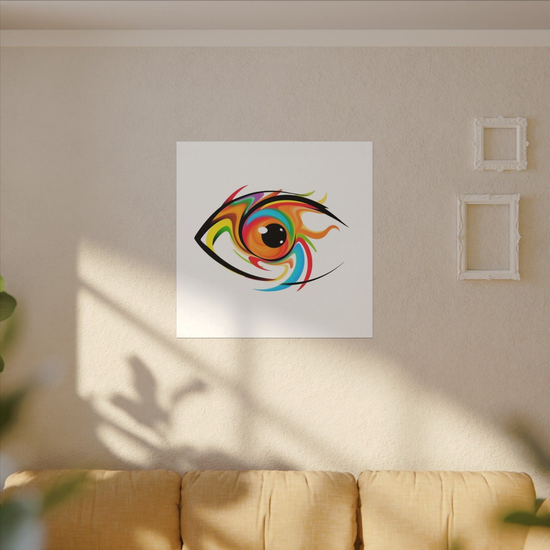 Captivated Gazes: A Colourful Odyssey with PsEyeGo 2 Surreal Eye Artwork