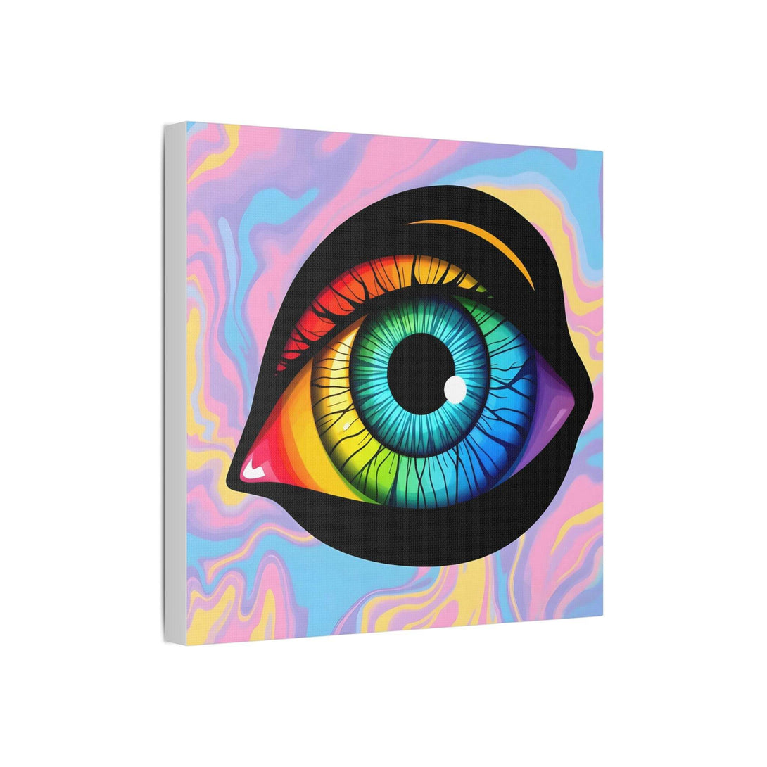 PsEyeFlow 4 - Chromatic Vision. (Satin Canvas, Stretched) - Highdellic