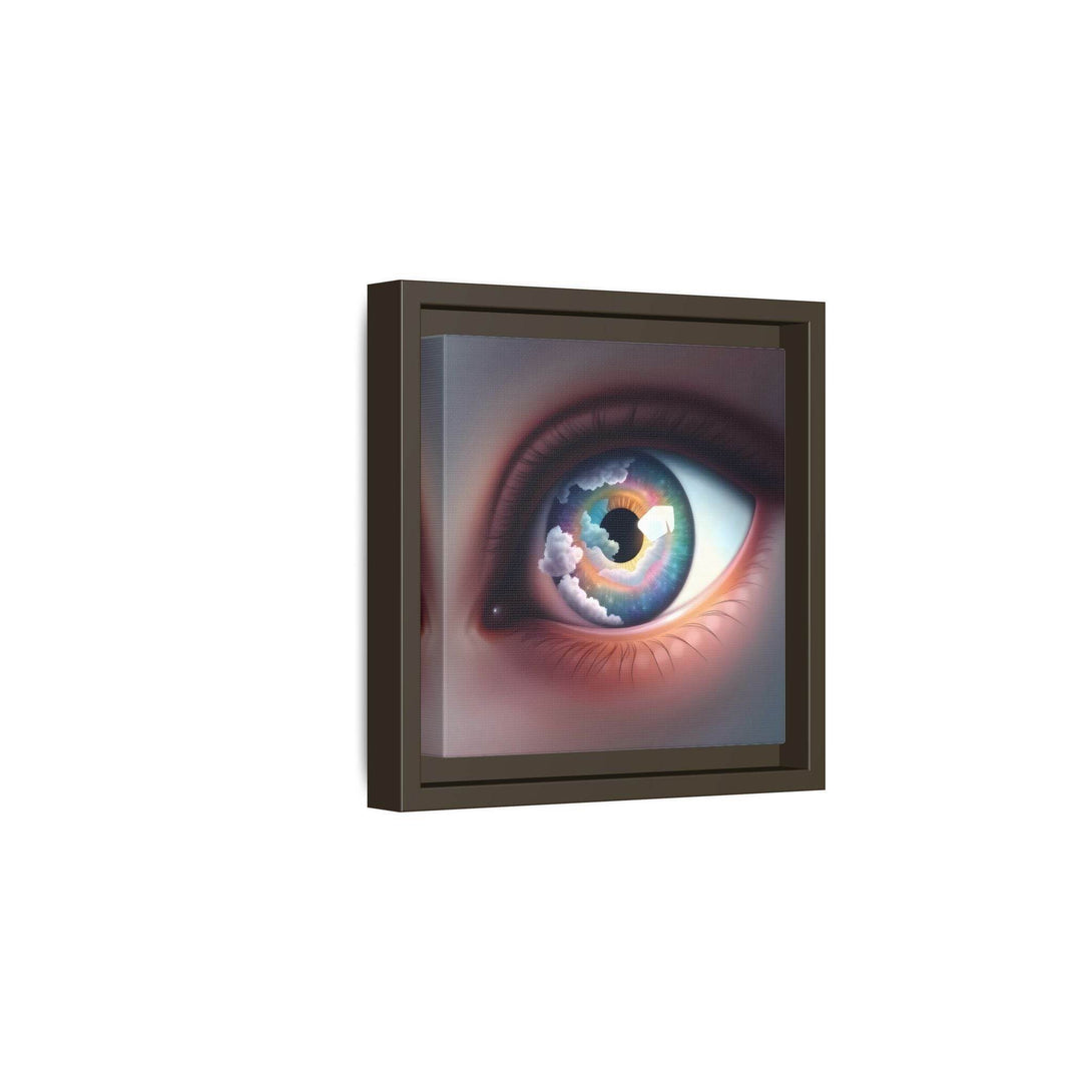 PsEyeDream #2 - Celestial Vision on Framed Matte Canvas - Highdellic