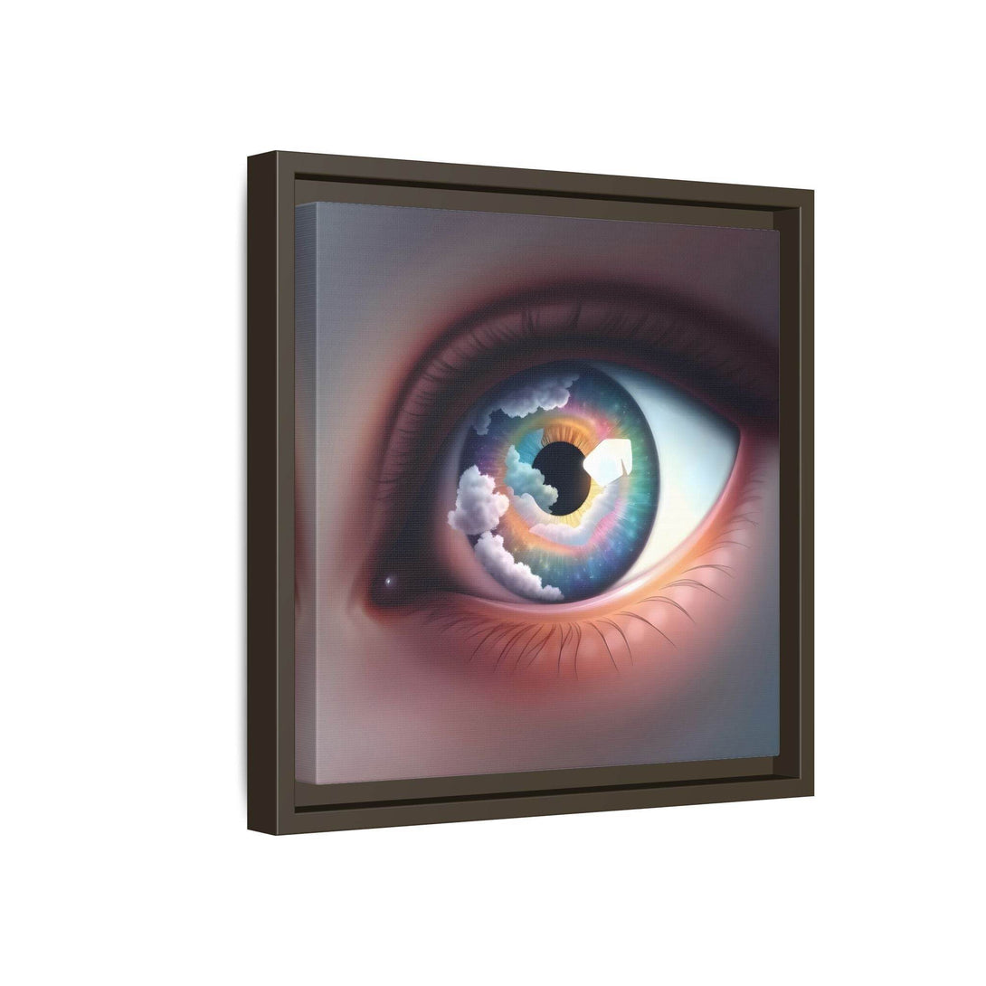 PsEyeDream #2 - Celestial Vision on Framed Matte Canvas - Highdellic