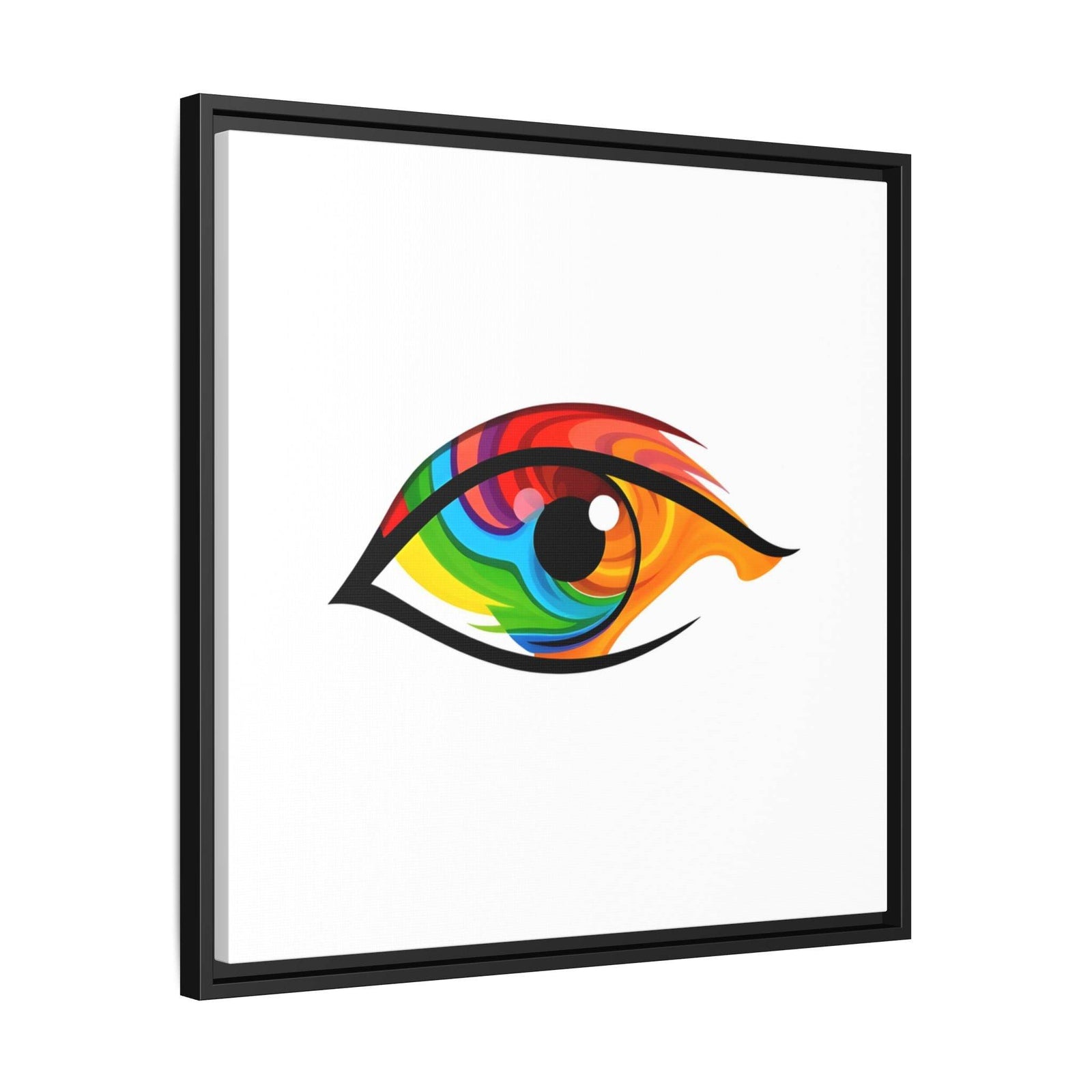 PsEyeGo 2 – Prism Gaze Vision on Framed Matte Canvas (Multi-color) - Highdellic