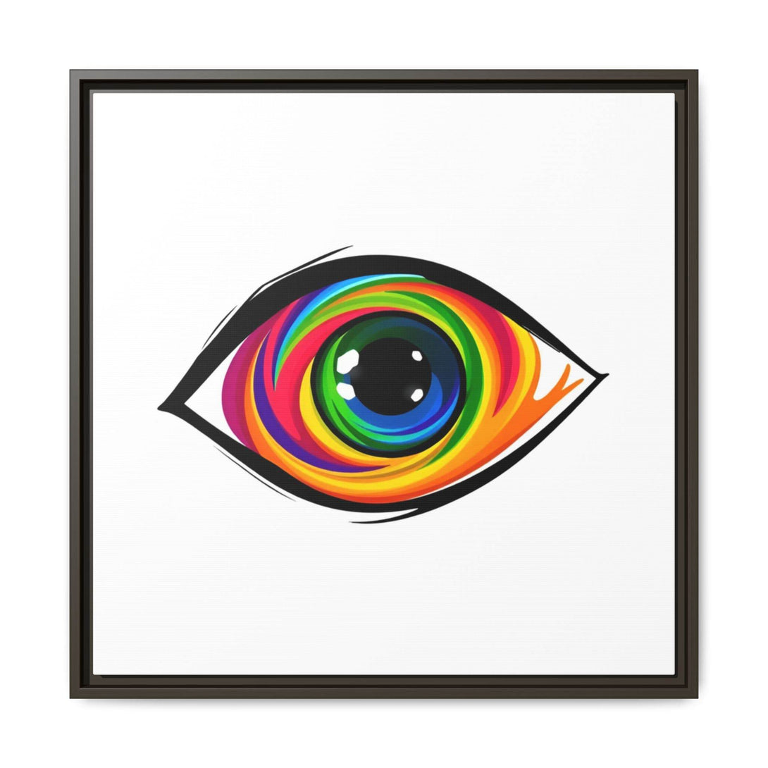 PsEyeGo 1 – Vortex Vision on Framed Matte Canvas (Multi-color) - Highdellic