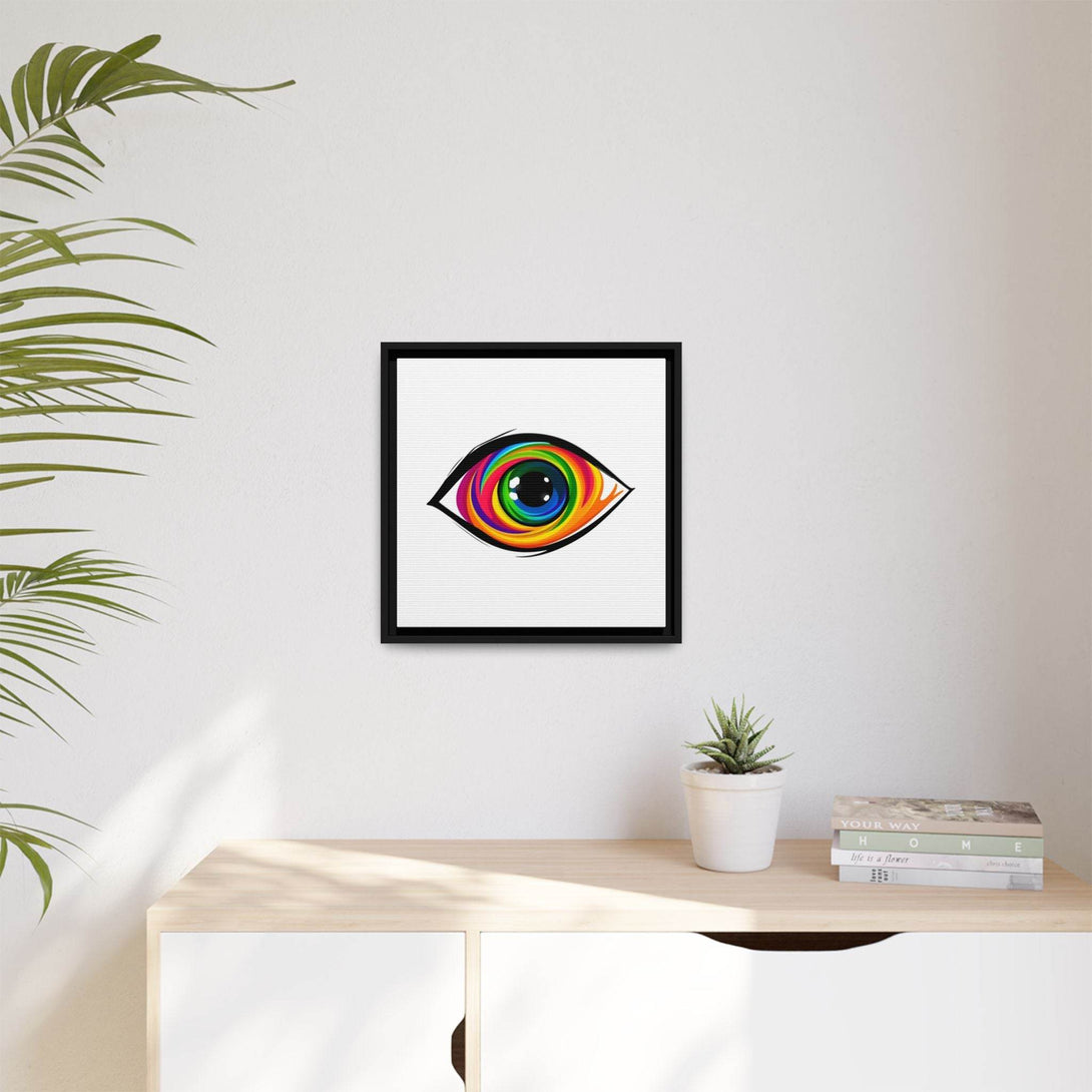 PsEyeGo 1 – Vortex Vision on Framed Matte Canvas (Multi-color) - Highdellic
