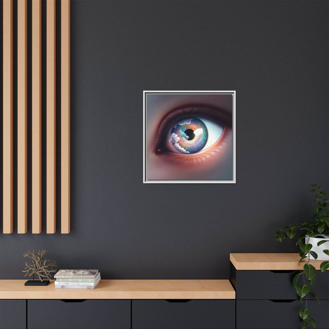 PsEyeDream #2 - Celestial Vision on Framed Matte Canvas - Highdellic