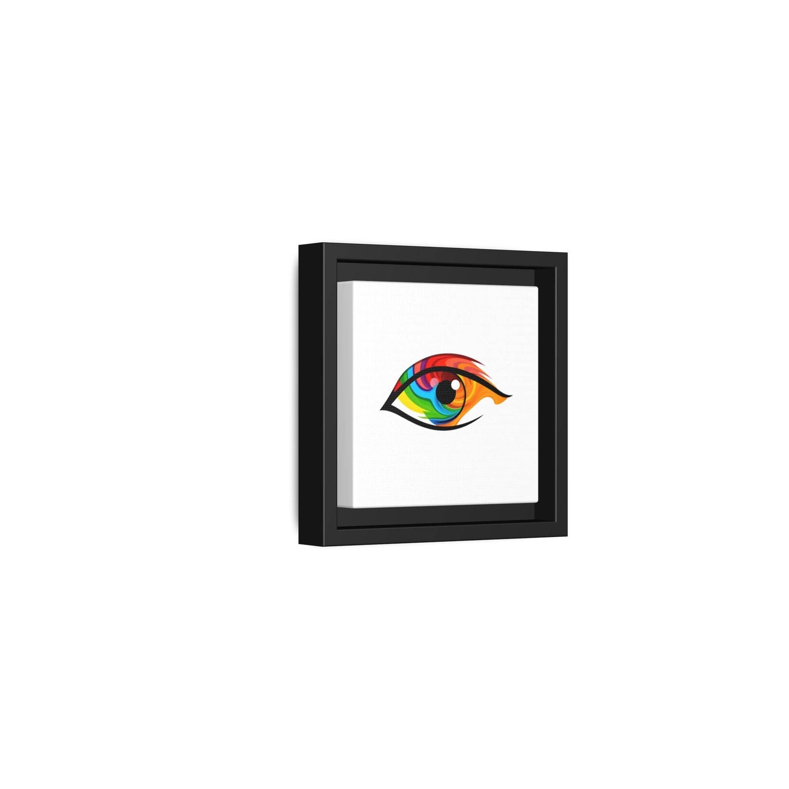PsEyeGo 2 – Prism Gaze Vision on Framed Matte Canvas (Multi-color) - Highdellic