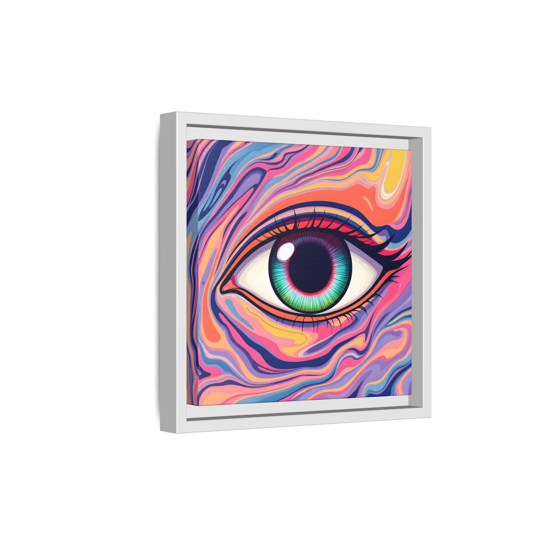 PsEyeFlow #26 - Vivid Echo - (Matte Canvas, Framed (Multi-color)) - Highdellic
