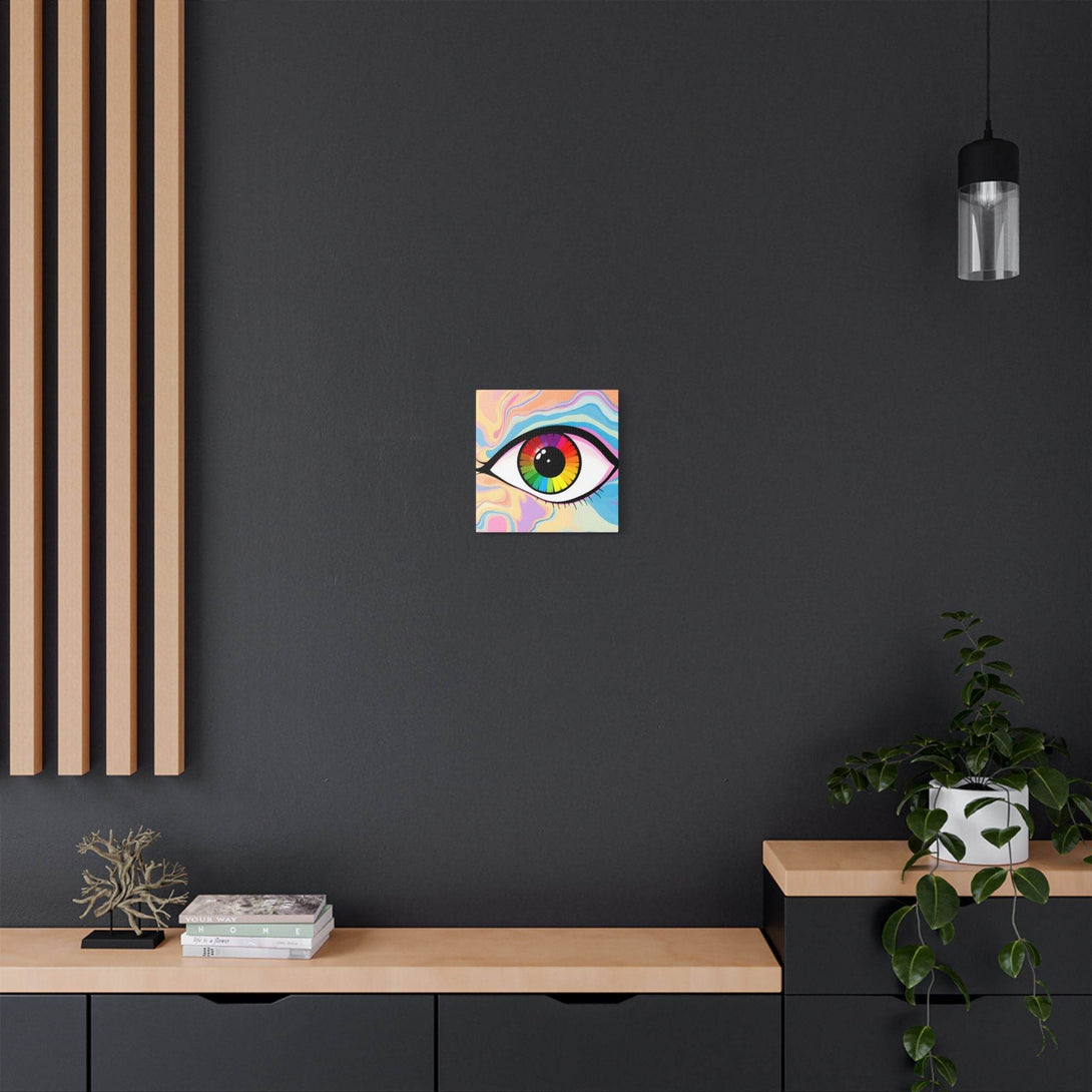 PsEyeFlow #1 – Prism Vision. (Satin Canvas, Stretched) - Highdellic