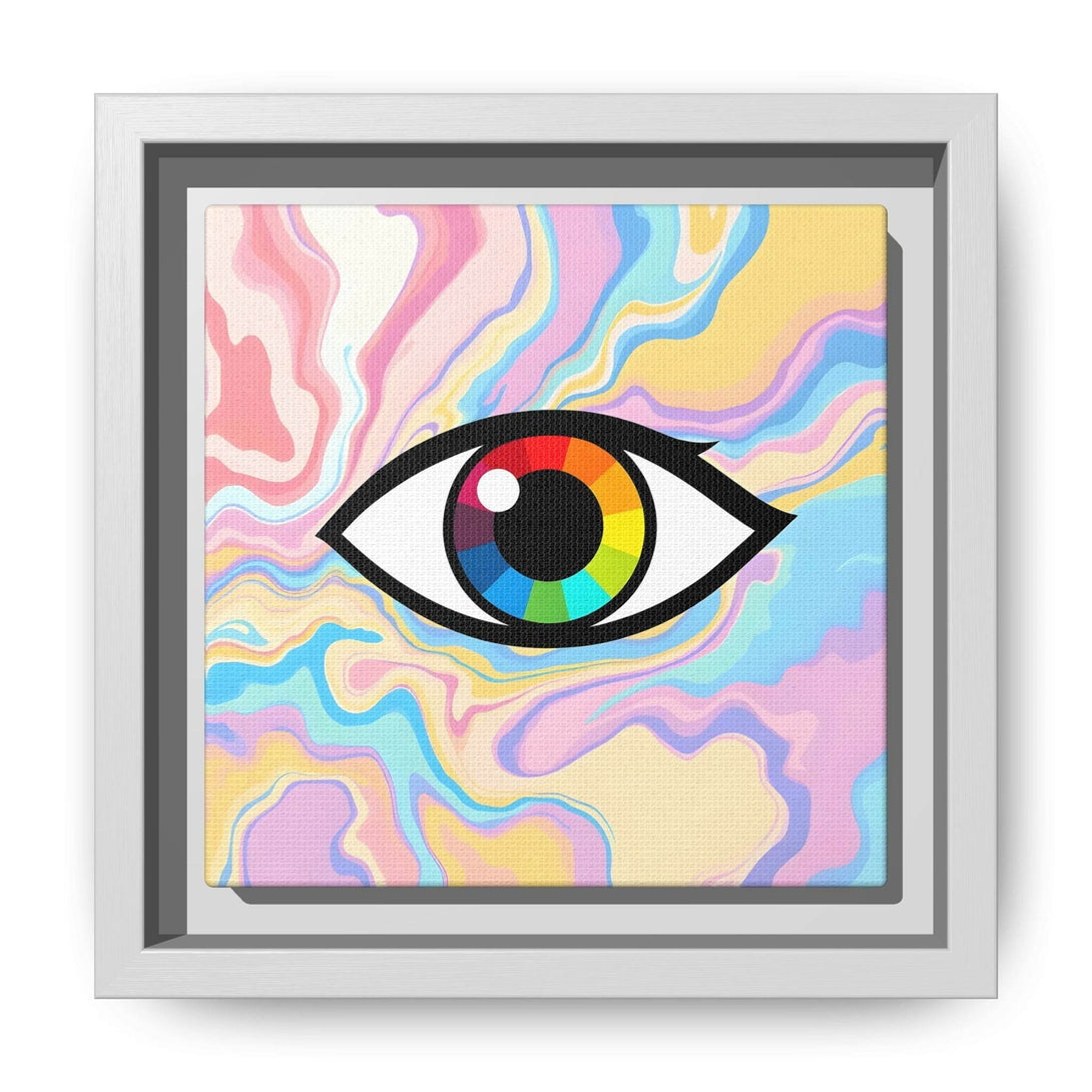 PsEyeFlow #30 - Spectrum Vision (Matte Canvas, Framed (Multi-color)) - Highdellic