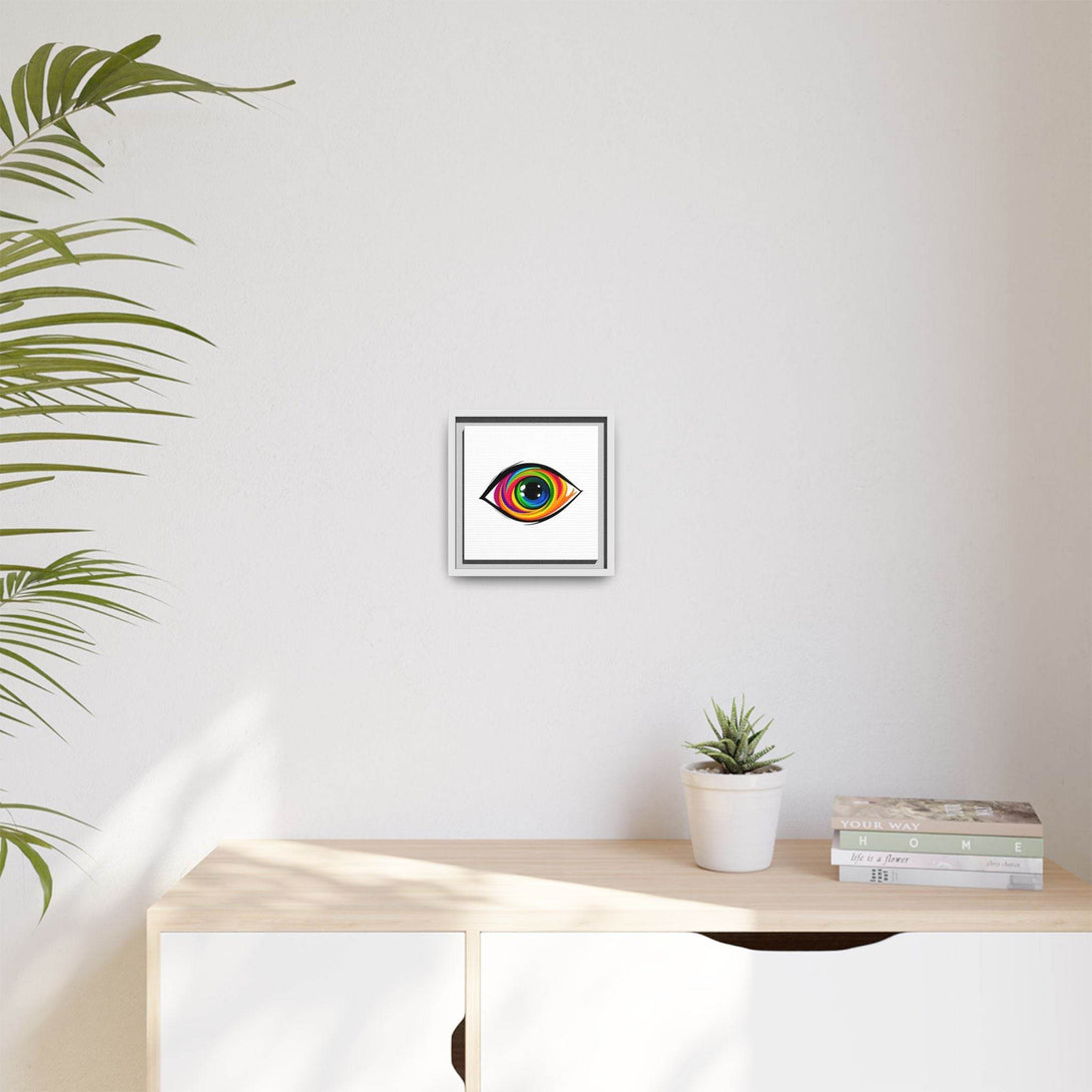 PsEyeGo 1 – Vortex Vision on Framed Matte Canvas (Multi-color) - Highdellic