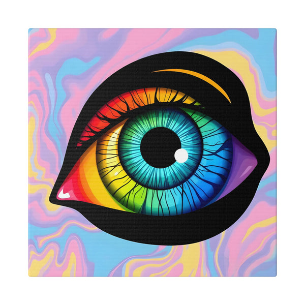 PsEyeFlow #4 - Chromatic Vision (Classic Stretched Canvas)