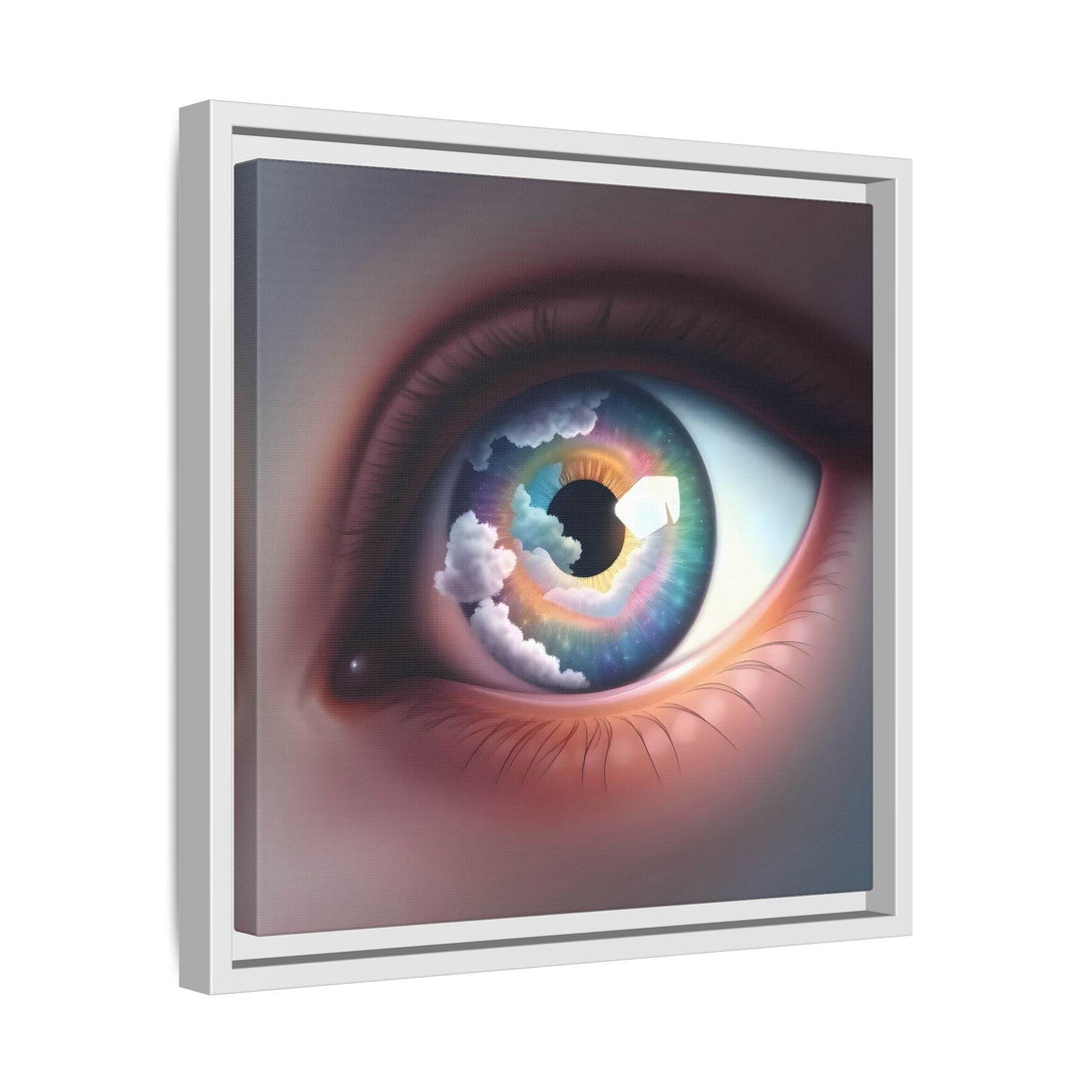 PsEyeDream #2 - Celestial Vision on Framed Matte Canvas - Highdellic