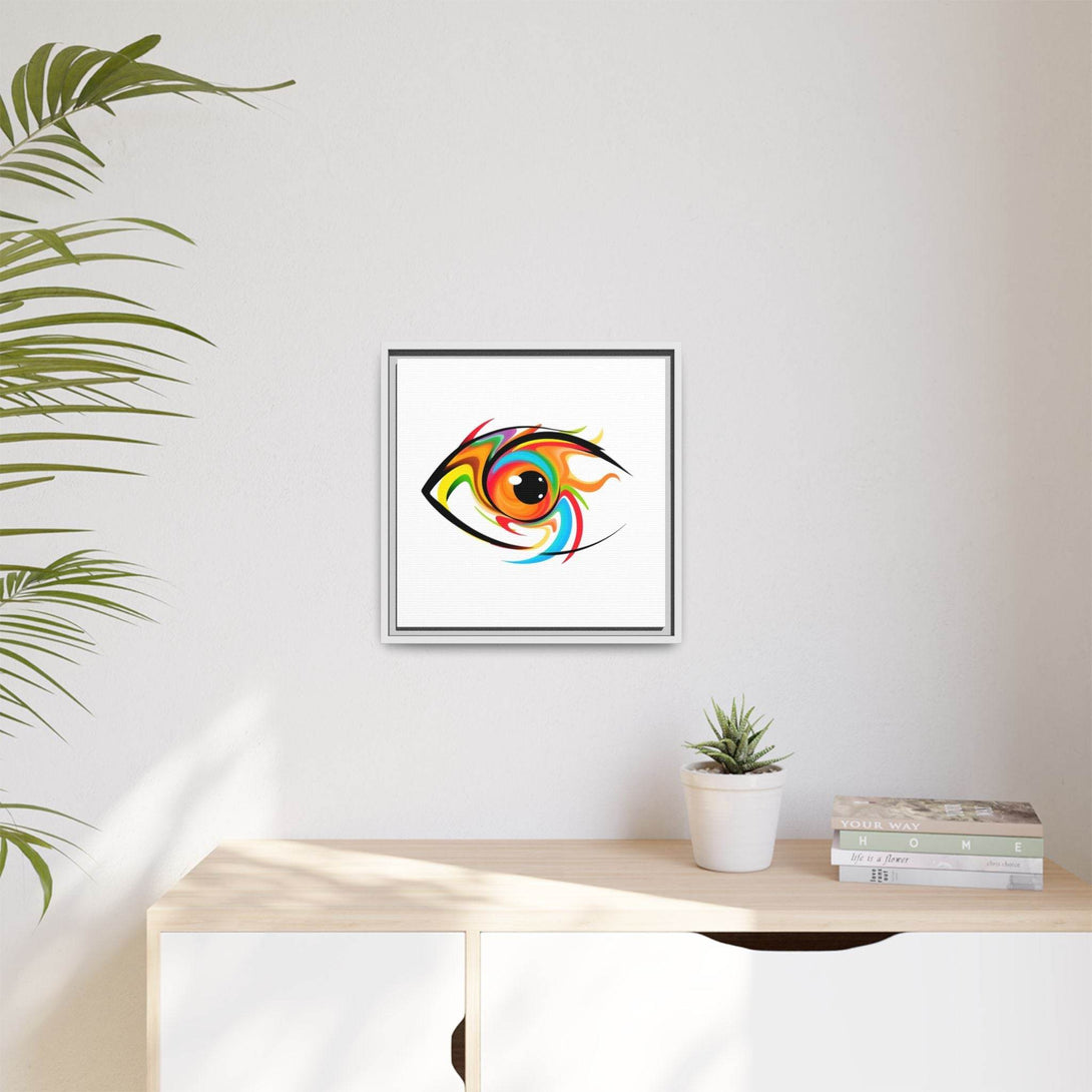 PsEyeGo 4 – Inferno Vision on Framed Matte Canvas (Multi-color) - Highdellic