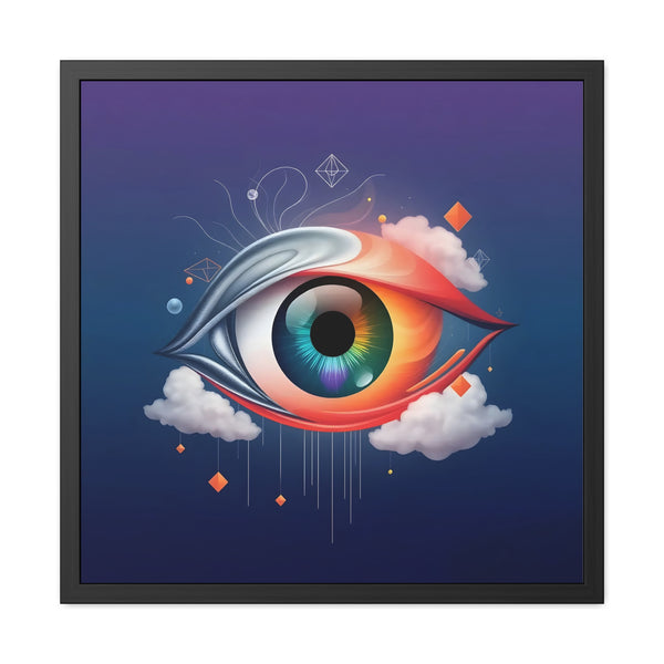 PsEyeDream #18 – Sentinel of the Skyways (Framed Poster)