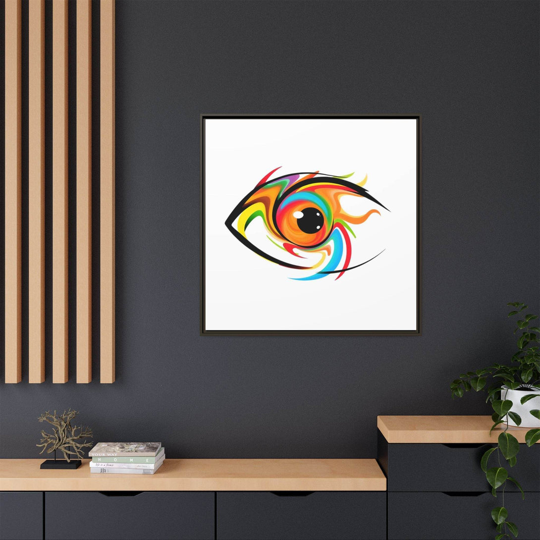 PsEyeGo 4 – Inferno Vision on Framed Matte Canvas (Multi-color) - Highdellic