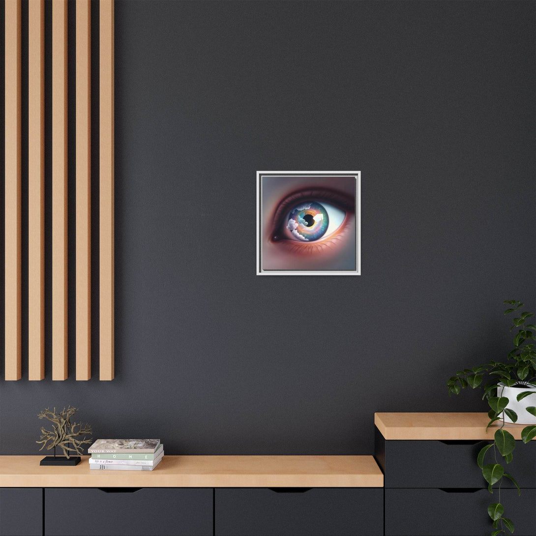 PsEyeDream #2 - Celestial Vision on Framed Matte Canvas - Highdellic