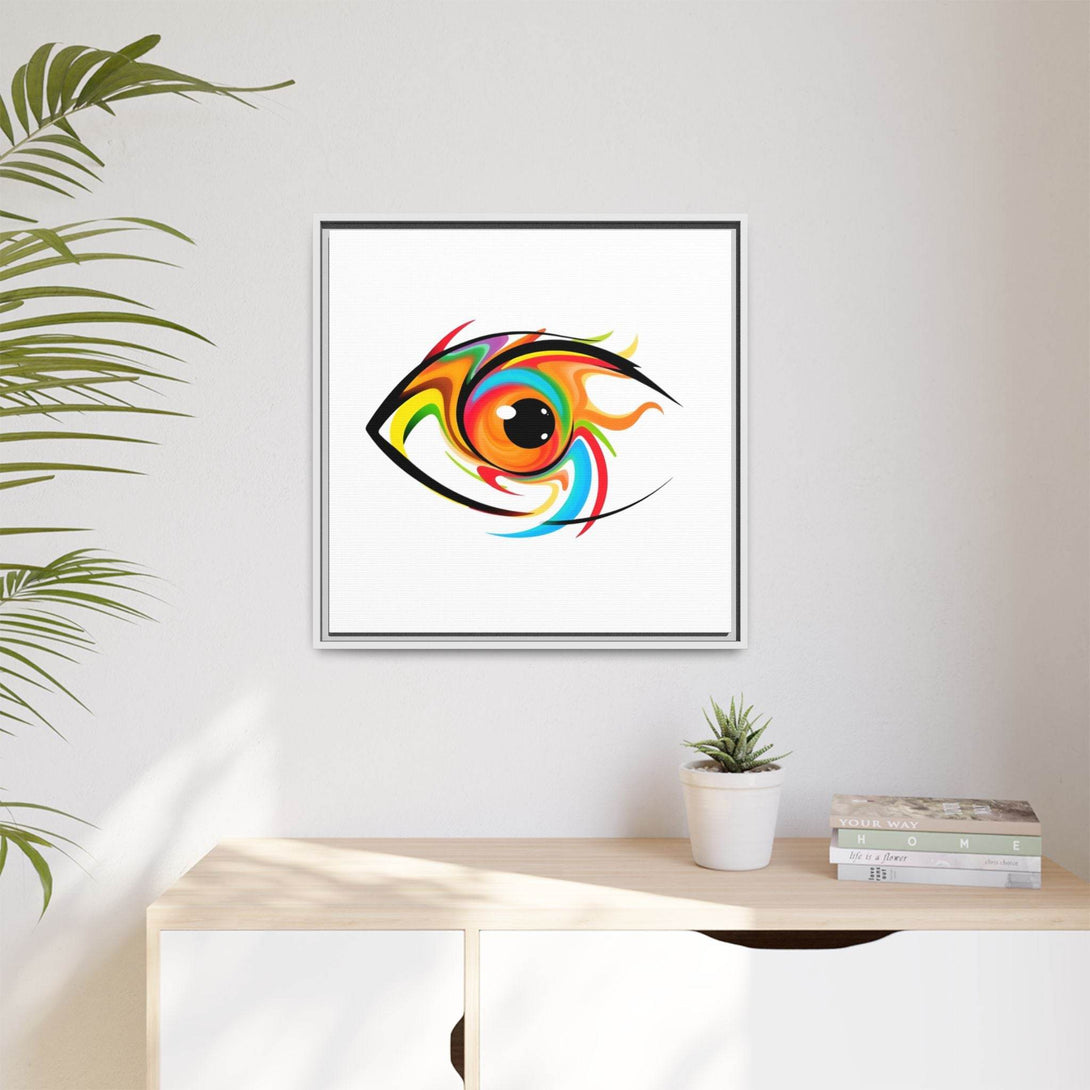 PsEyeGo 4 – Inferno Vision on Framed Matte Canvas (Multi-color) - Highdellic