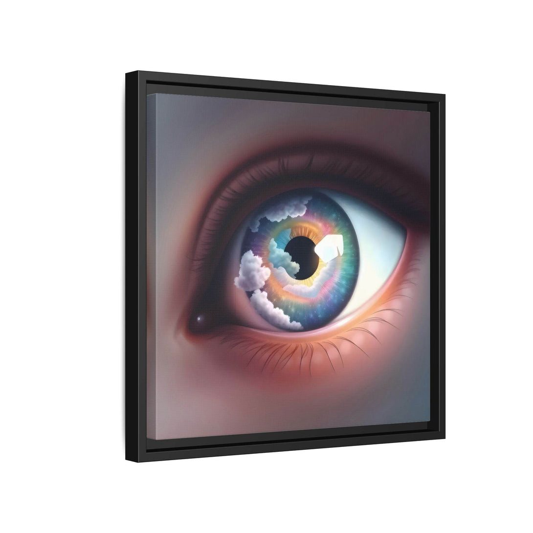PsEyeDream #2 - Celestial Vision on Framed Matte Canvas - Highdellic