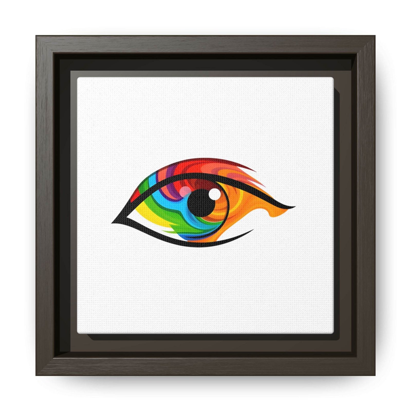 PsEyeGo 2 – Prism Gaze Vision on Framed Matte Canvas (Multi-color) - Highdellic