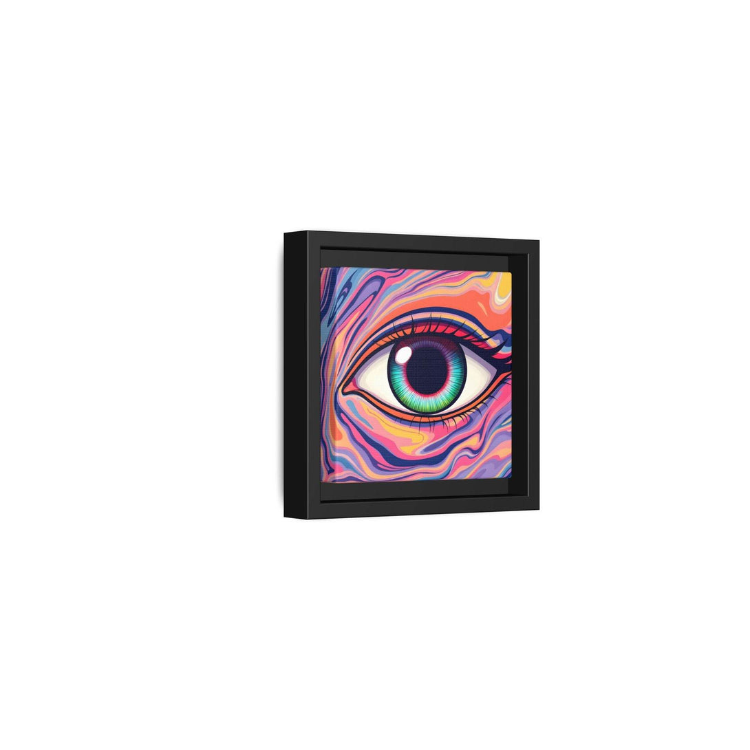 PsEyeFlow #26 - Vivid Echo - (Matte Canvas, Framed (Multi-color)) - Highdellic