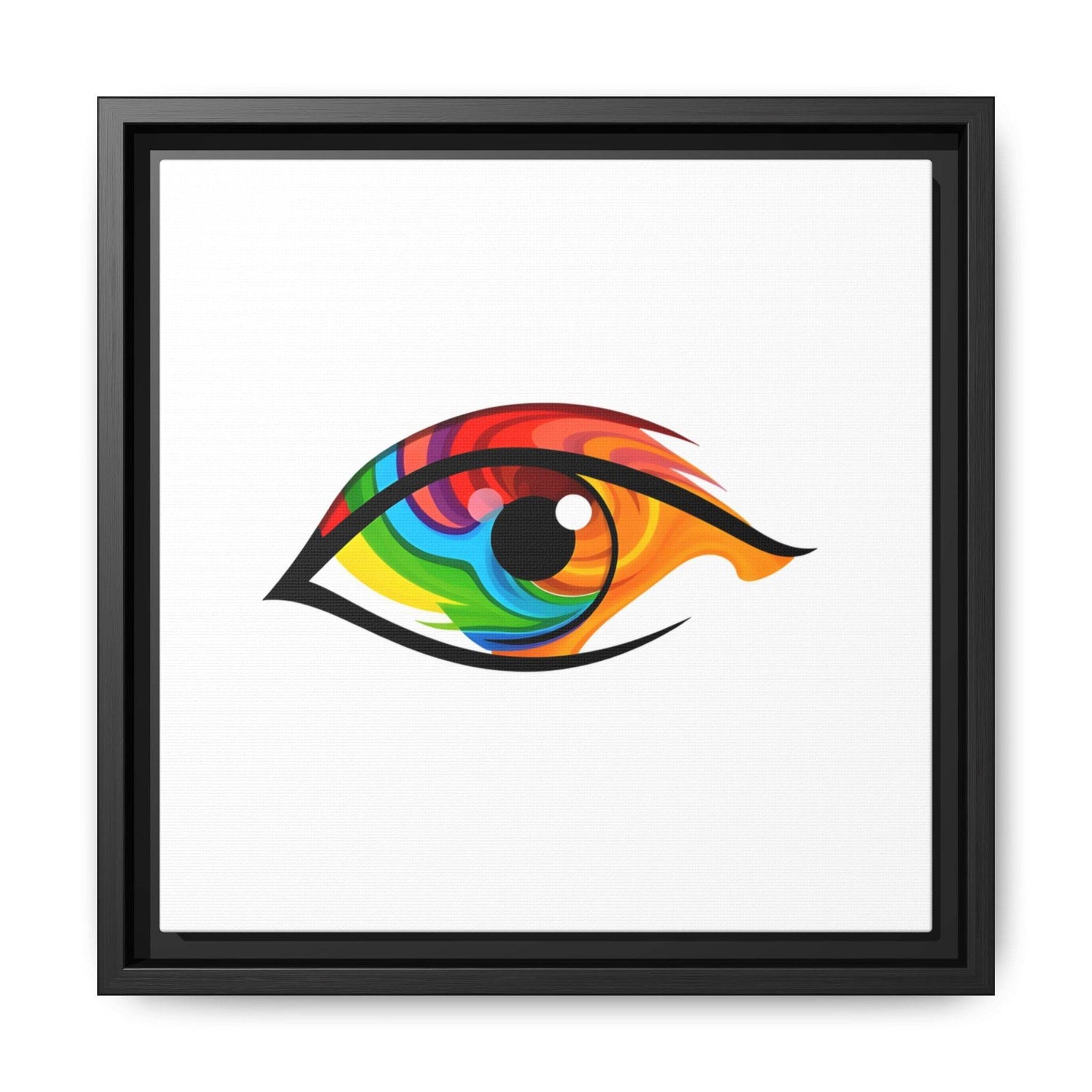 PsEyeGo 2 – Prism Gaze Vision on Framed Matte Canvas (Multi-color) - Highdellic