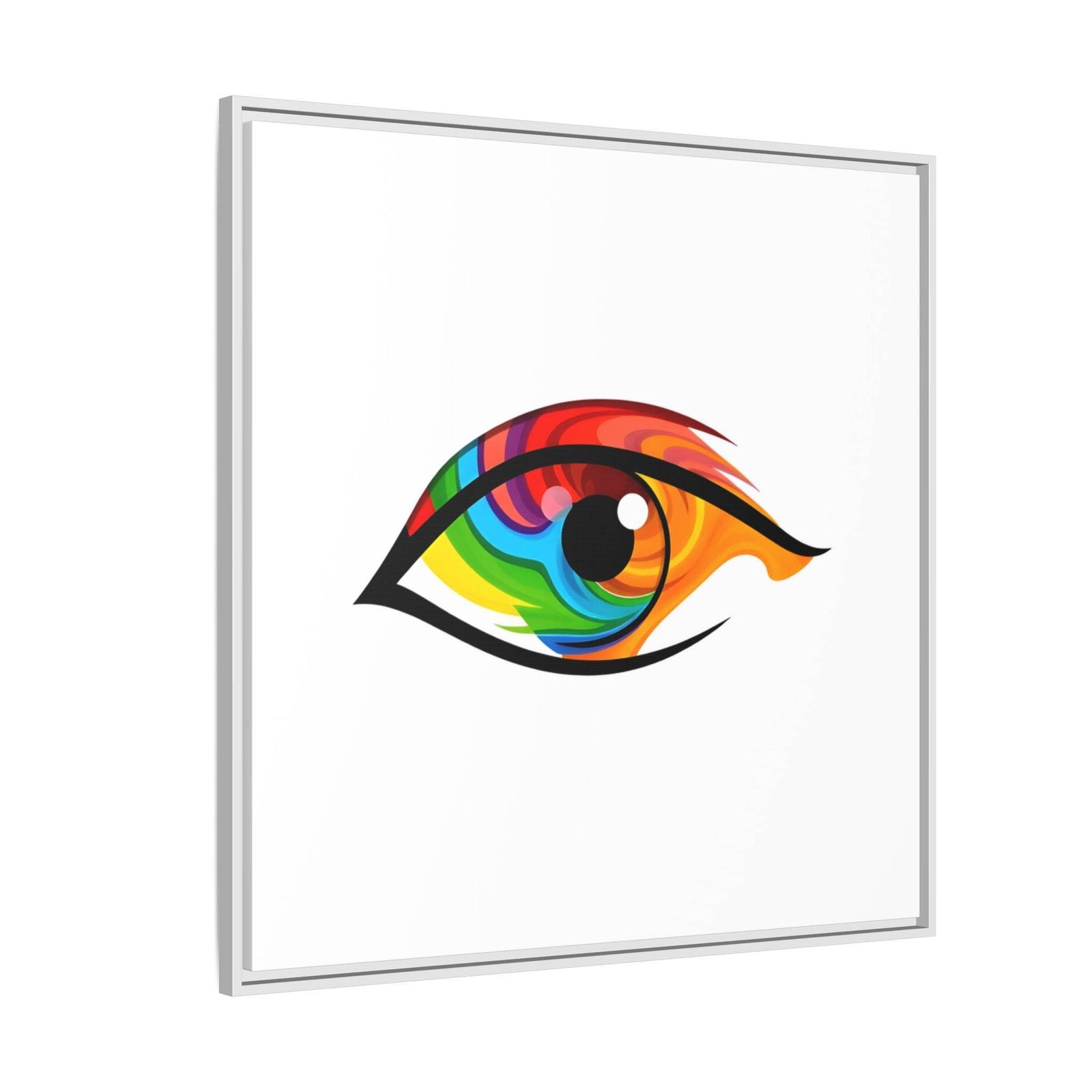 PsEyeGo 2 – Prism Gaze Vision on Framed Matte Canvas (Multi-color) - Highdellic
