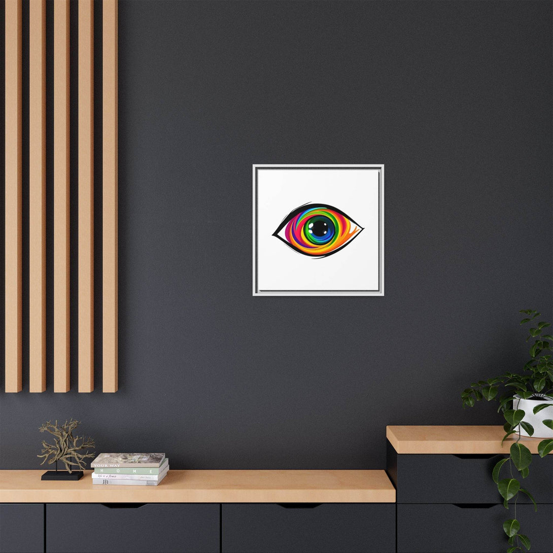 PsEyeGo 1 – Vortex Vision on Framed Matte Canvas (Multi-color) - Highdellic