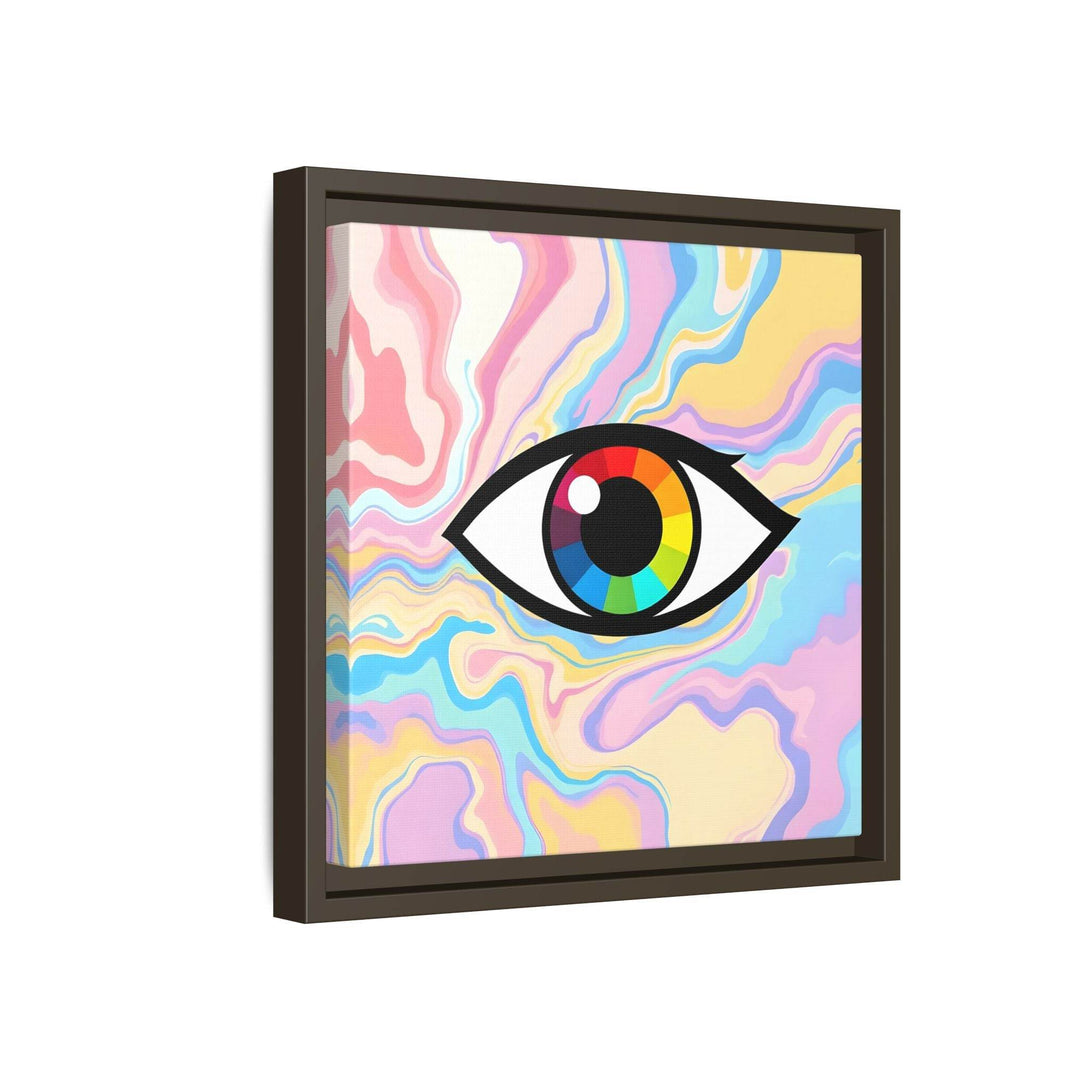 PsEyeFlow #30 - Spectrum Vision (Matte Canvas, Framed (Multi-color)) - Highdellic