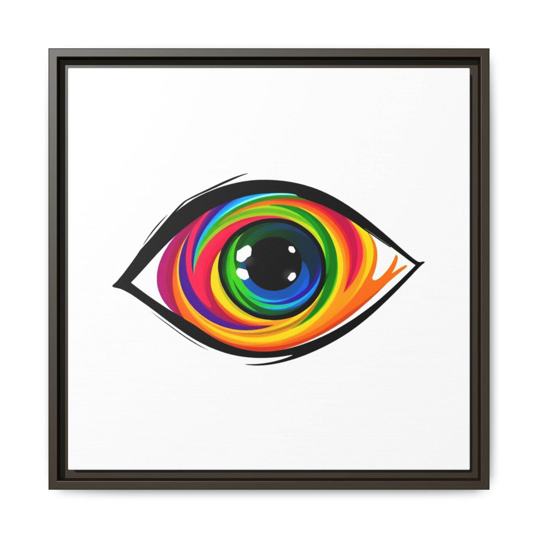 PsEyeGo 1 – Vortex Vision on Framed Matte Canvas (Multi-color) - Highdellic