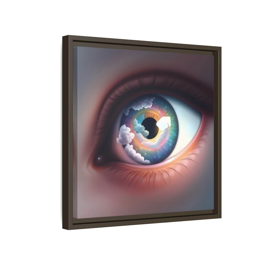 PsEyeDream #2 - Celestial Vision on Framed Matte Canvas - Highdellic