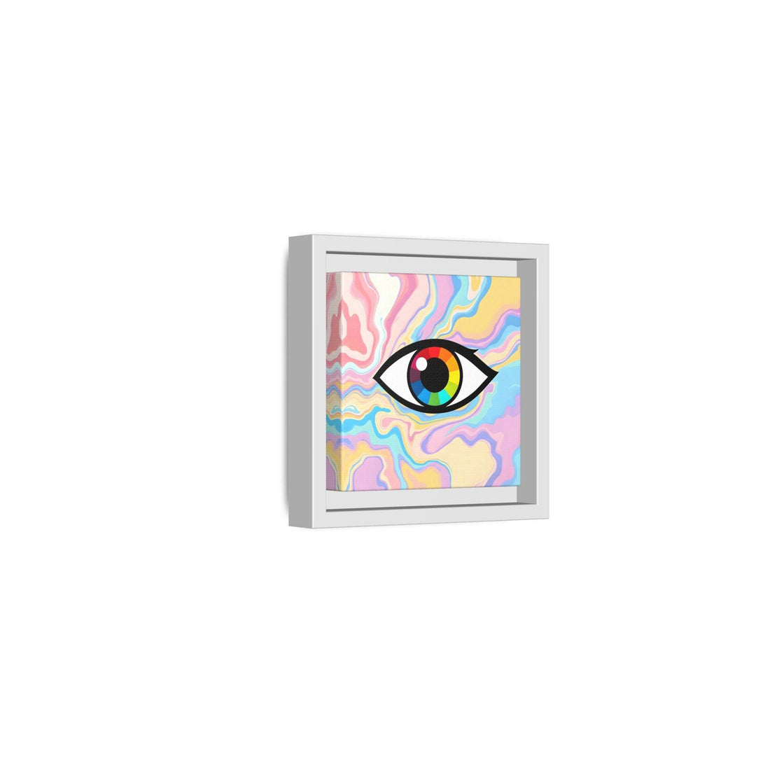 PsEyeFlow #30 - Spectrum Vision (Matte Canvas, Framed (Multi-color)) - Highdellic
