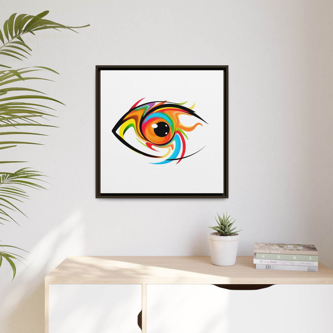 PsEyeGo 4 – Inferno Vision on Framed Matte Canvas (Multi-color) - Highdellic