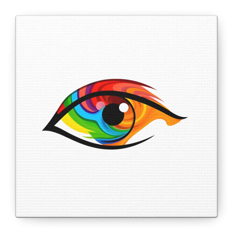 PsEyeGo 2 – Prism Gaze on Stretched Matte Canvas, 1.25"