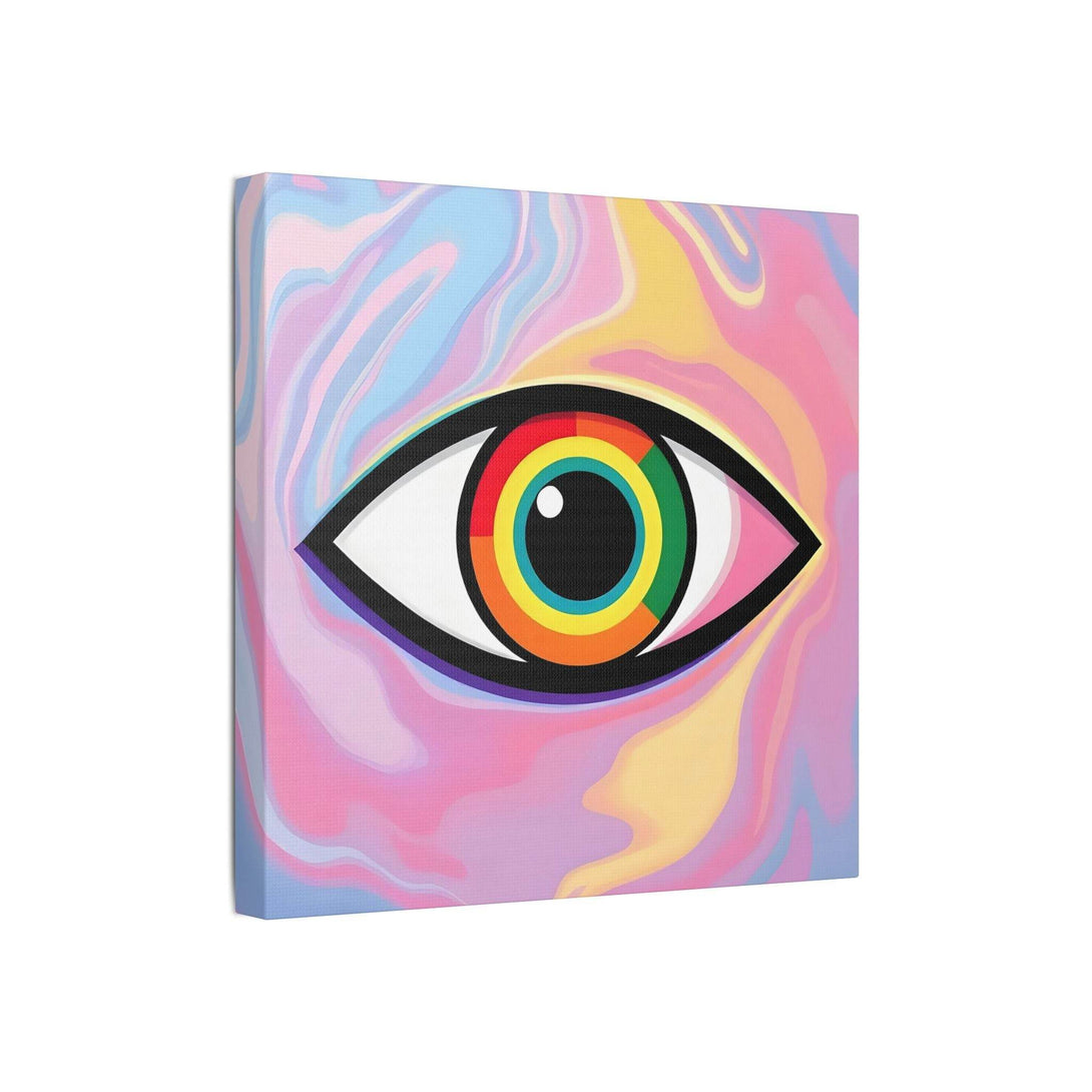 PsEyeFlow #6 - Vortex Vision. (Satin Canvas, Stretched) - Highdellic