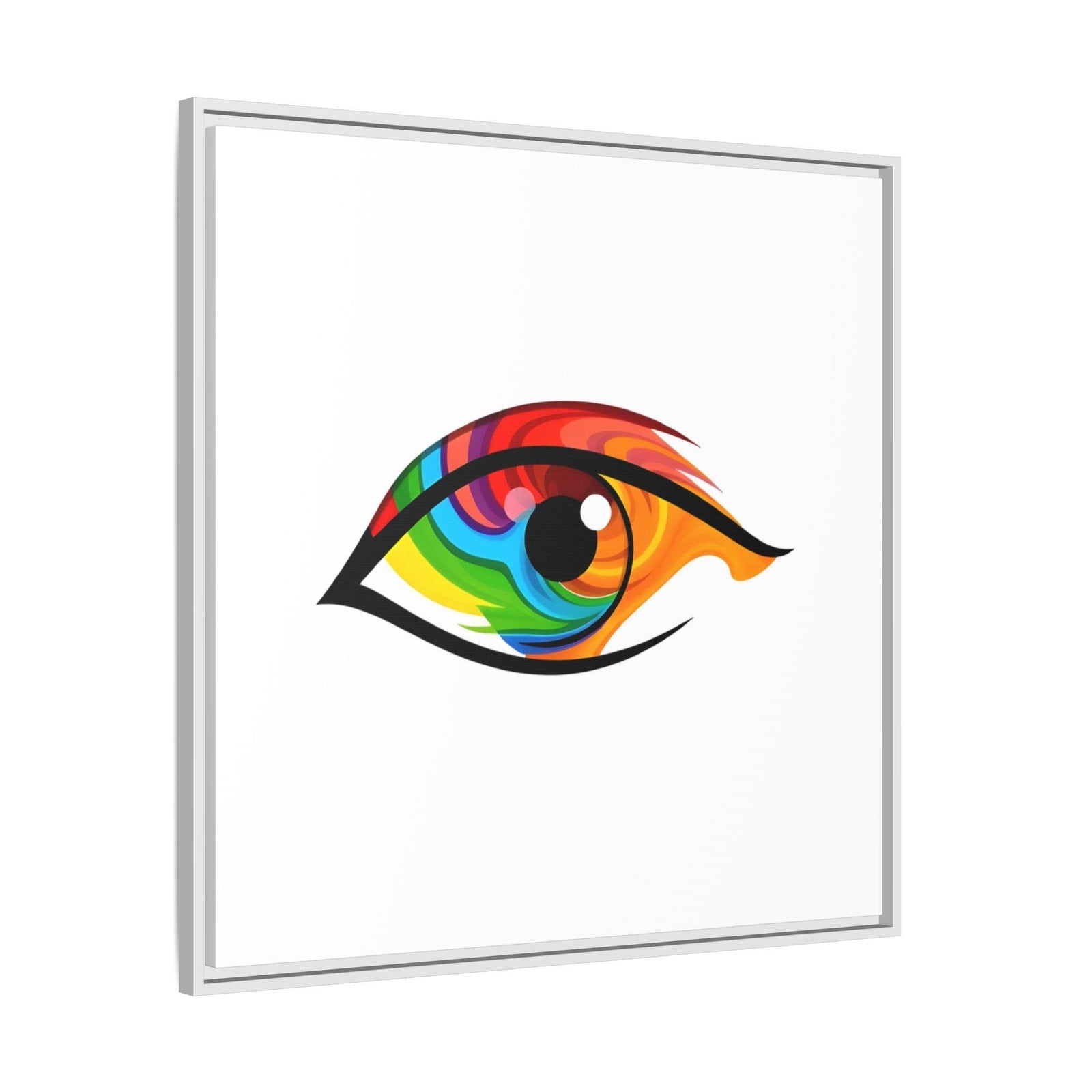 PsEyeGo 2 – Prism Gaze Vision on Framed Matte Canvas (Multi-color) - Highdellic
