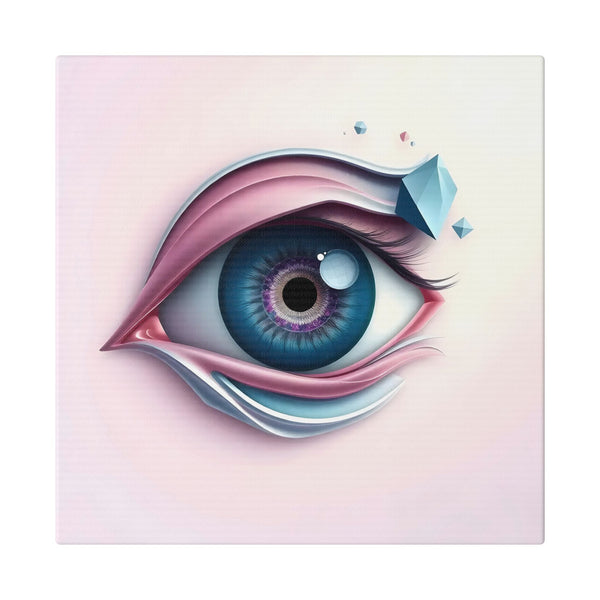 PsEyeDream #24 - Crystal Intuition (Stretched Classic Canvas)
