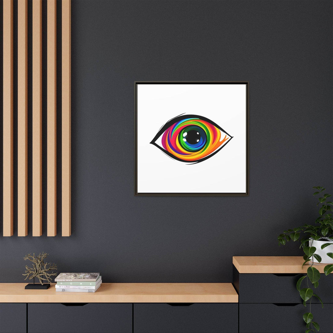 PsEyeGo 1 – Vortex Vision on Framed Matte Canvas (Multi-color) - Highdellic