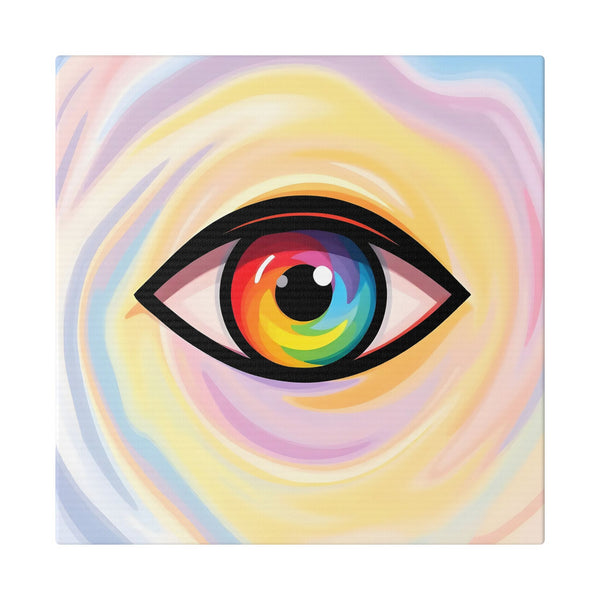 PsEyeFlow #18 - Ethereal Vision (Classic Stretched Canvas)