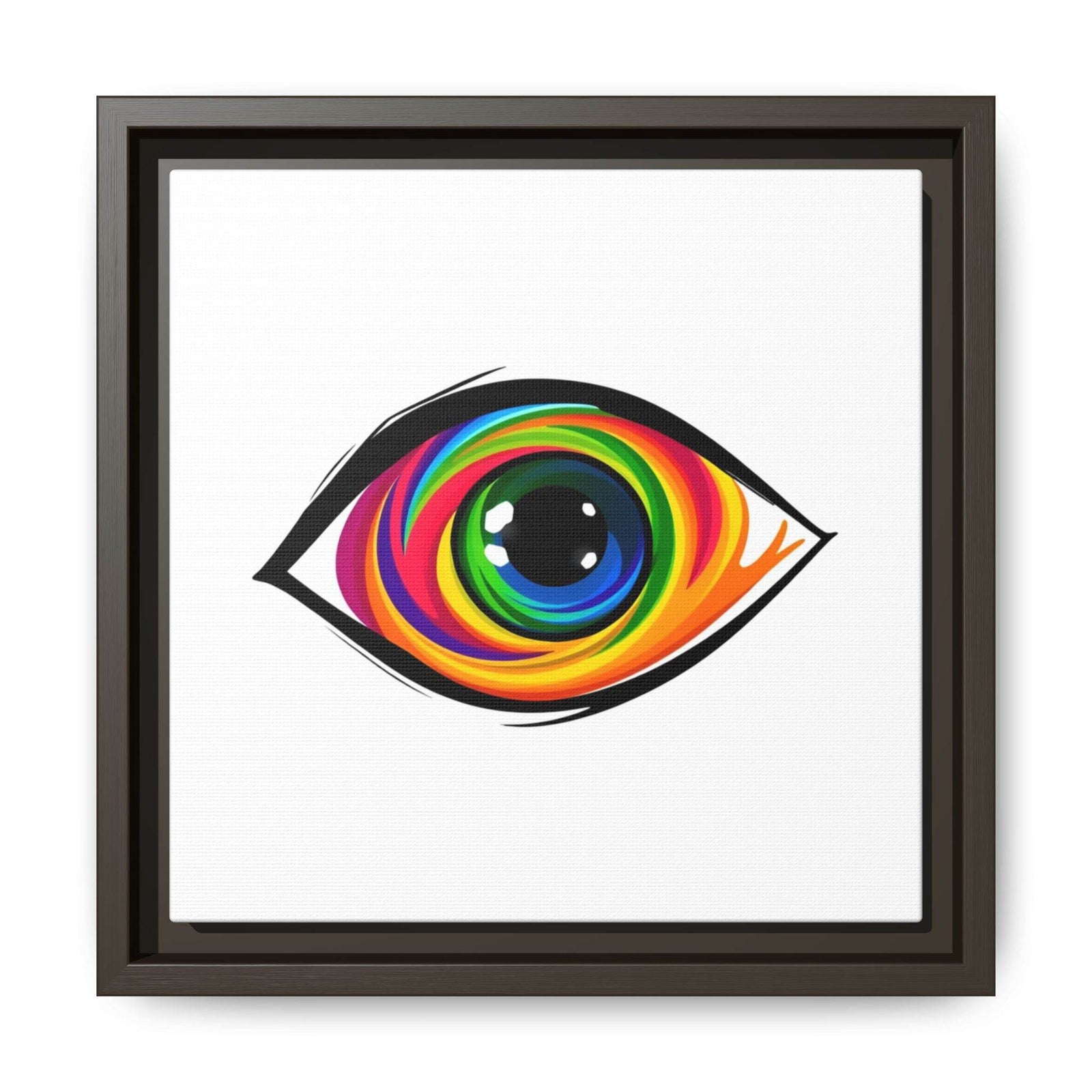 PsEyeGo 1 – Vortex Vision on Framed Matte Canvas (Multi-color) - Highdellic
