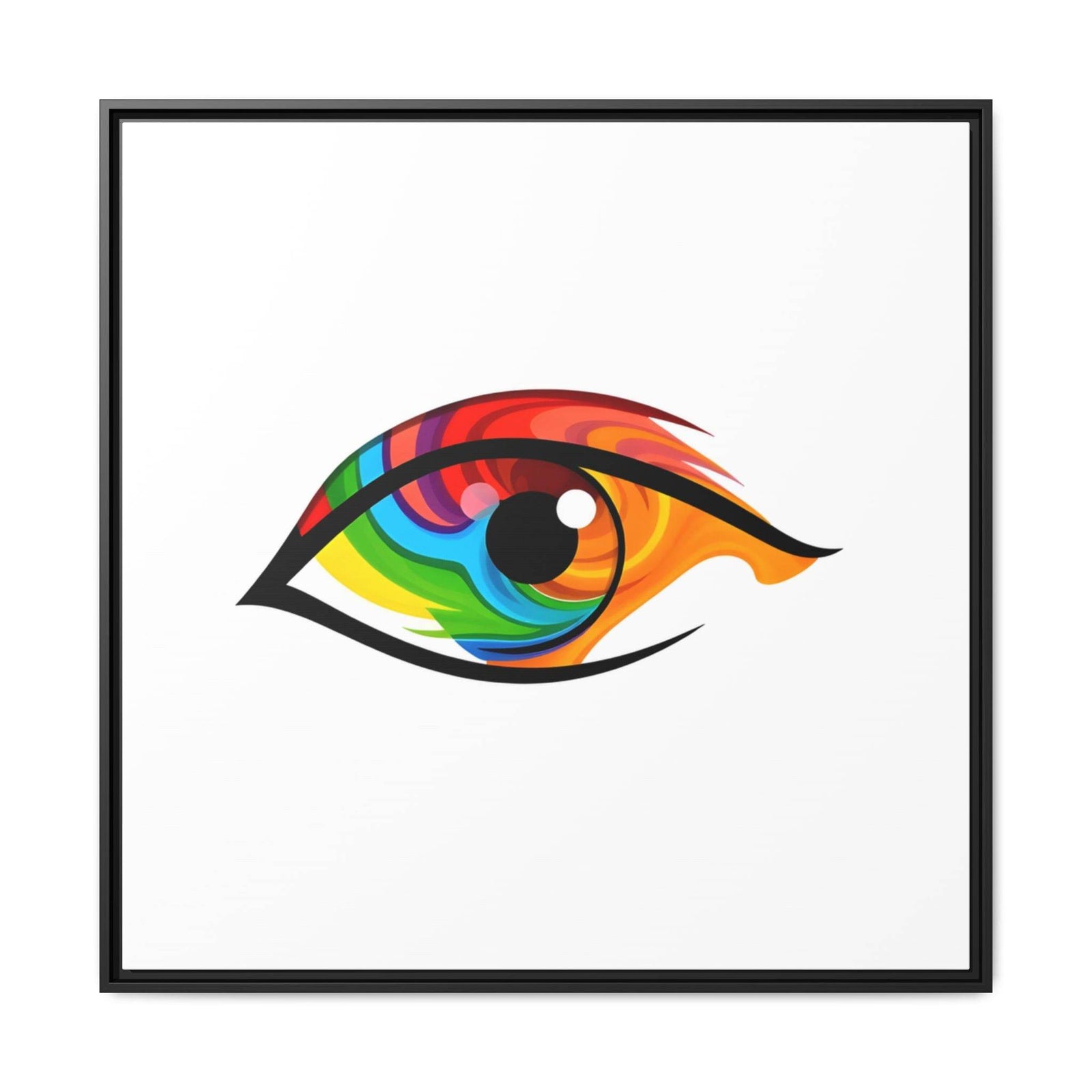 PsEyeGo 2 – Prism Gaze Vision on Framed Matte Canvas (Multi-color) - Highdellic