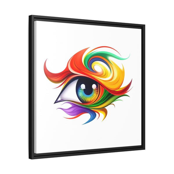 GO #7 – Burning Vision (Framed Matte Canvas)