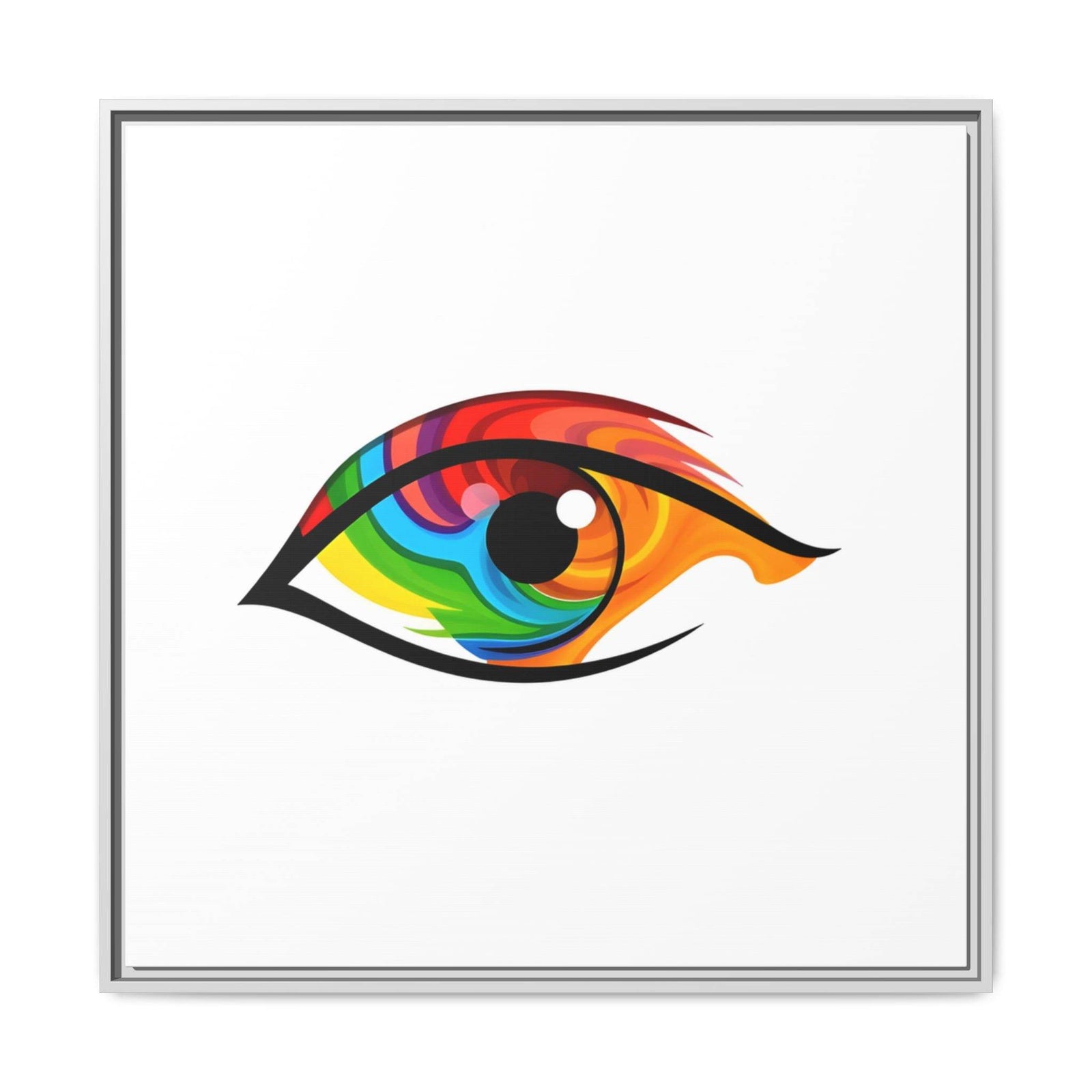 PsEyeGo 2 – Prism Gaze Vision on Framed Matte Canvas (Multi-color) - Highdellic