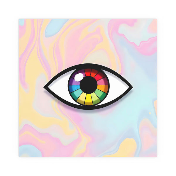 PsEyeFlow #5 - Prism Stare (Silk Posters)