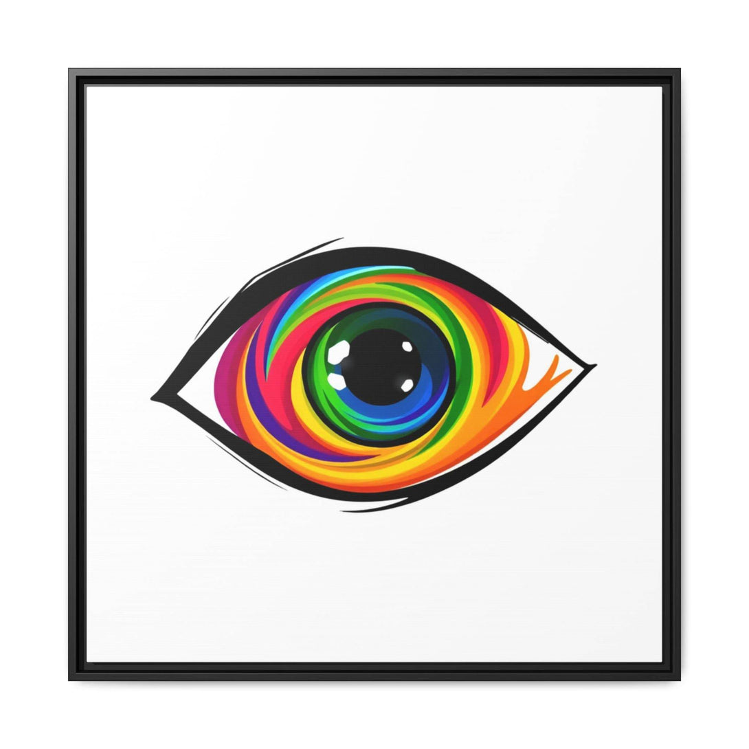 PsEyeGo 1 – Vortex Vision on Framed Matte Canvas (Multi-color) - Highdellic