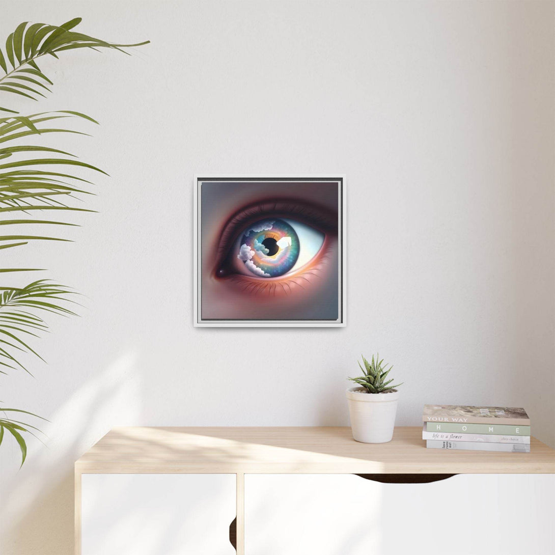 PsEyeDream #2 - Celestial Vision on Framed Matte Canvas - Highdellic