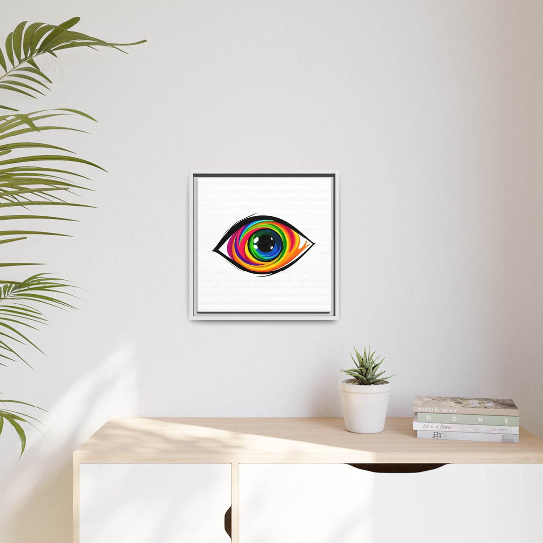 PsEyeGo 1 – Vortex Vision on Framed Matte Canvas (Multi-color) - Highdellic