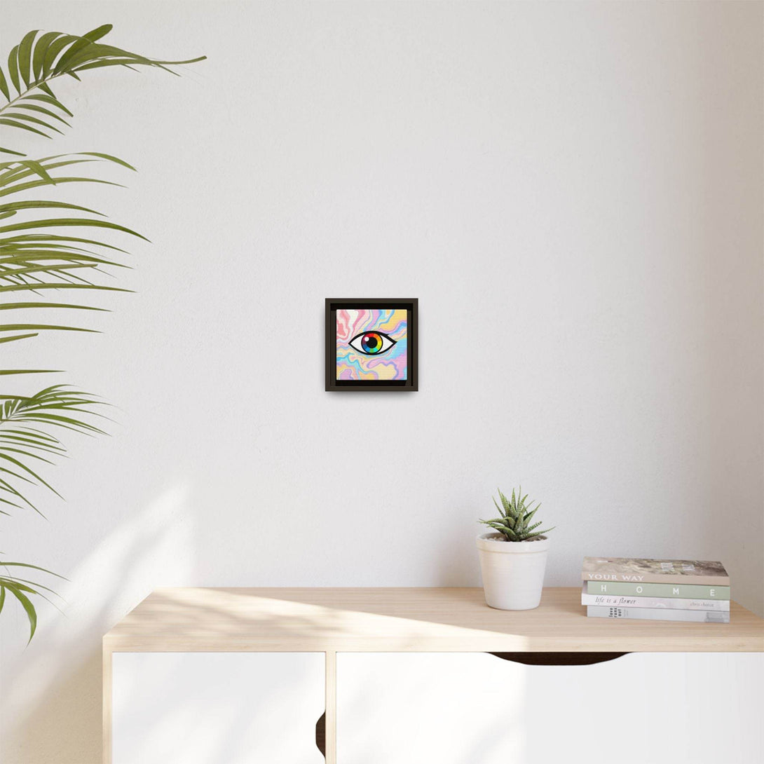 PsEyeFlow #30 - Spectrum Vision (Matte Canvas, Framed (Multi-color)) - Highdellic