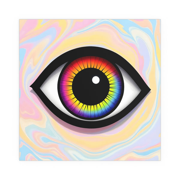 PsEyeFlow #25 - Chromatic Horizon (Silk Posters)