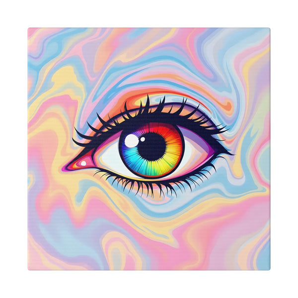 PsEyeFlow #20 - Dreamwave Vision (Classic Stretched Canvas)