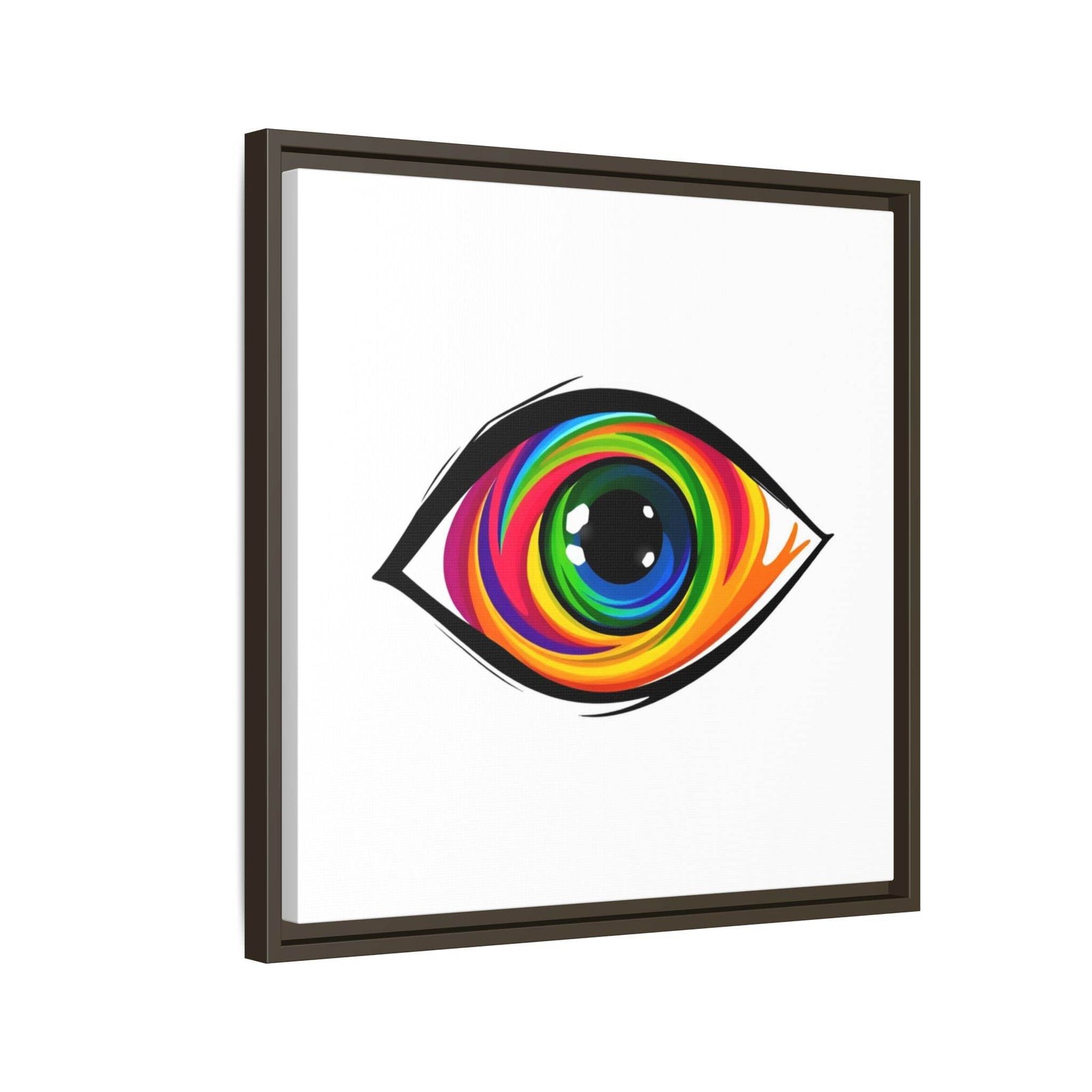PsEyeGo 1 – Vortex Vision on Framed Matte Canvas (Multi-color) - Highdellic
