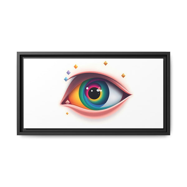 Dream #99 – Spectrum of Stillness (Wide Framed Matte Canvas)